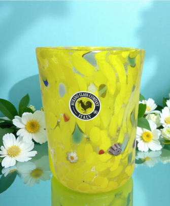 ベネチアンガラス グラス 容量 約380ml
