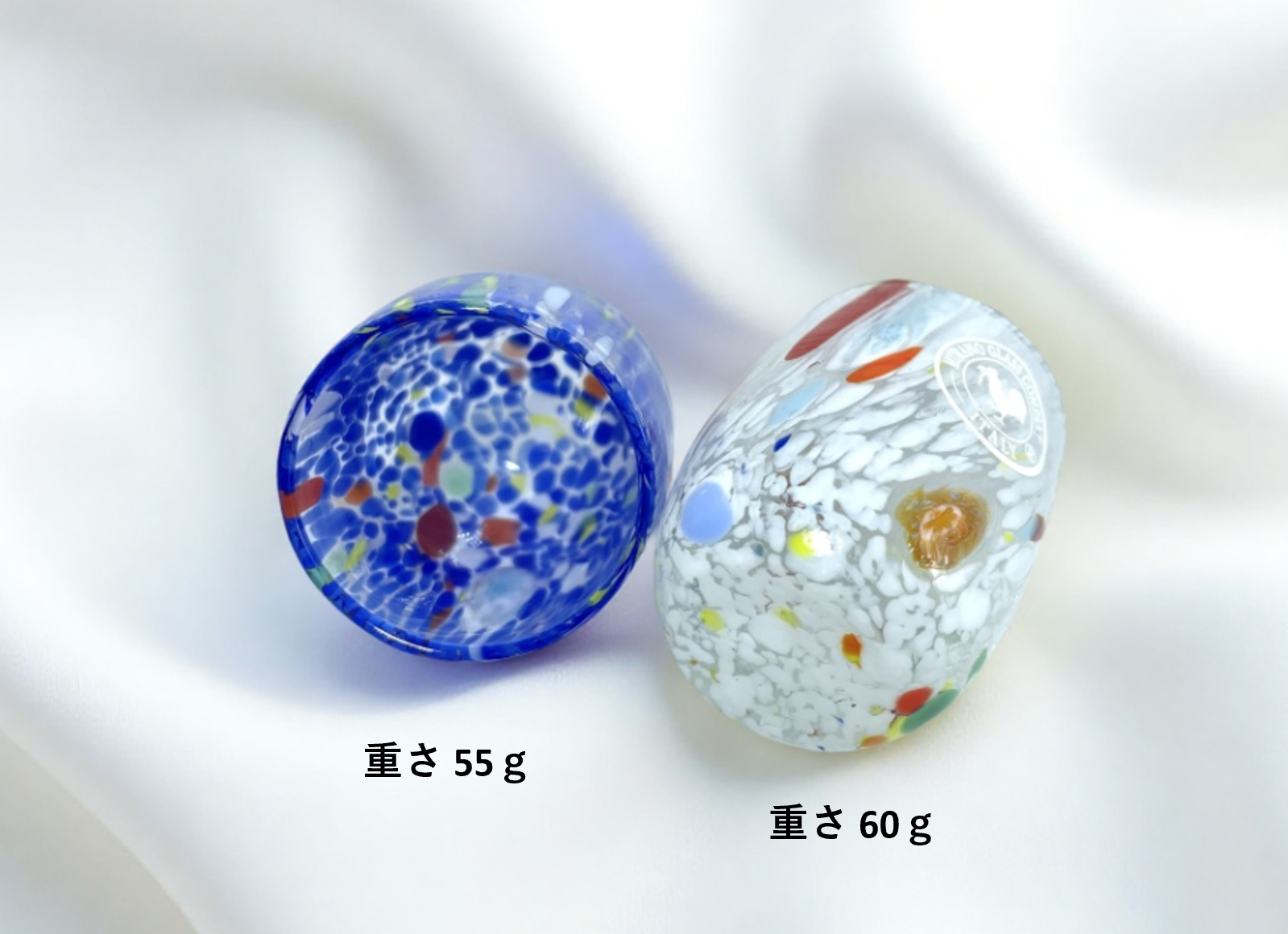 ベネチアンガラス ショットグラス ペアセット 各容量 約50ml