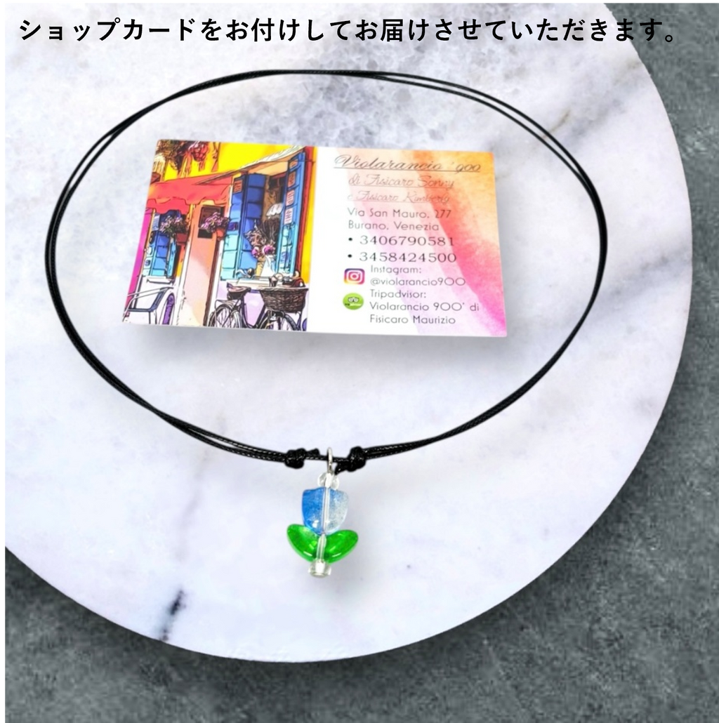 ベネチアンガラス ネックレス