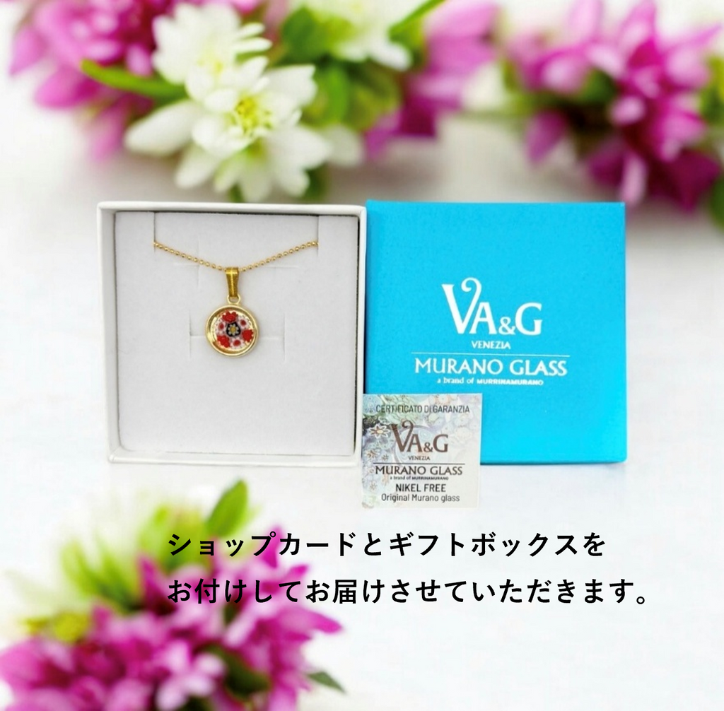 ベネチアンガラス ネックレス