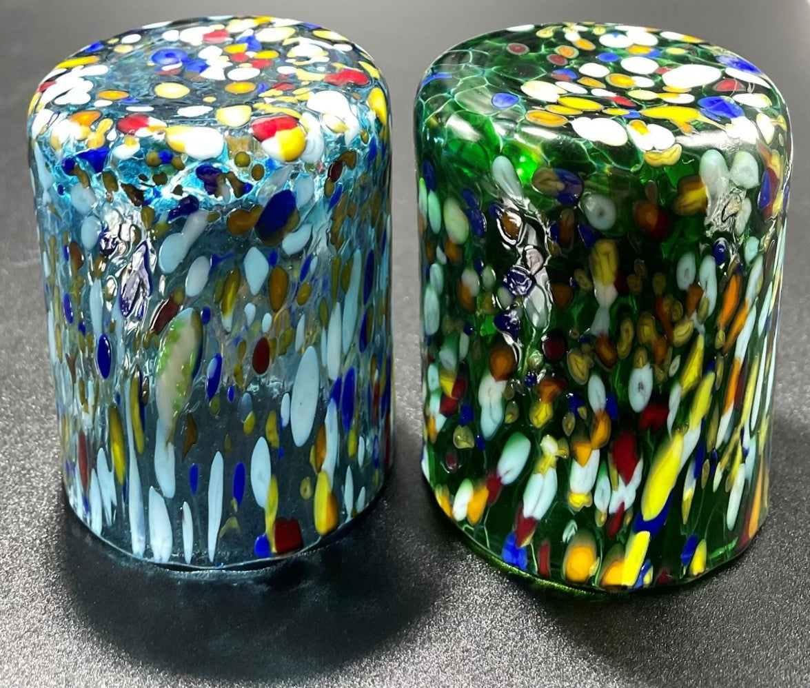 ベネチアンガラス ショットグラス ペアセット 各容量 約70ml