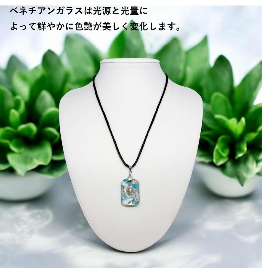 ベネチアンガラス ネックレス