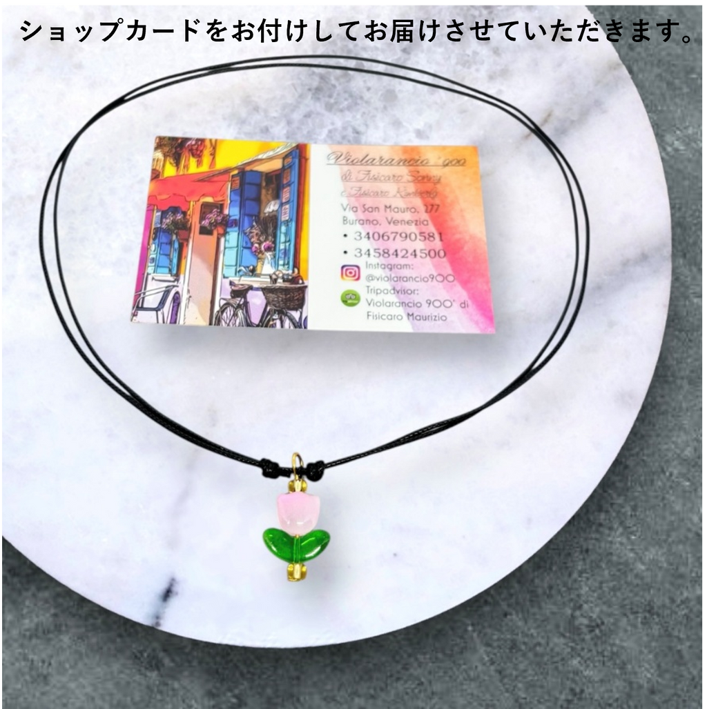 ベネチアンガラス ネックレス