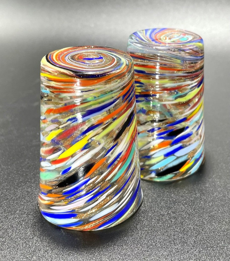 ベネチアンガラス ペア ショットグラス 各容量 約50ml