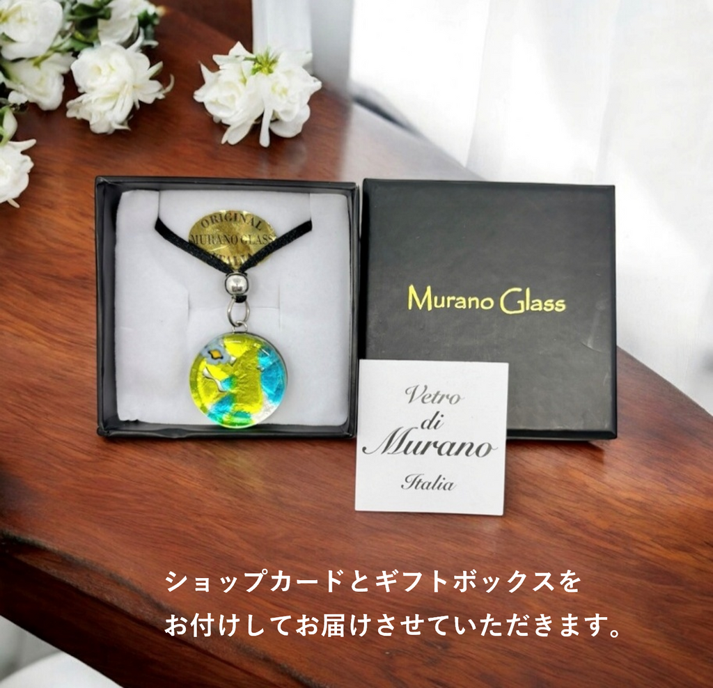 ベネチアンガラス ネックレス