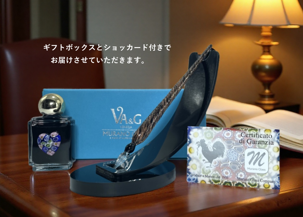 ベネチアンガラス ガラスペン