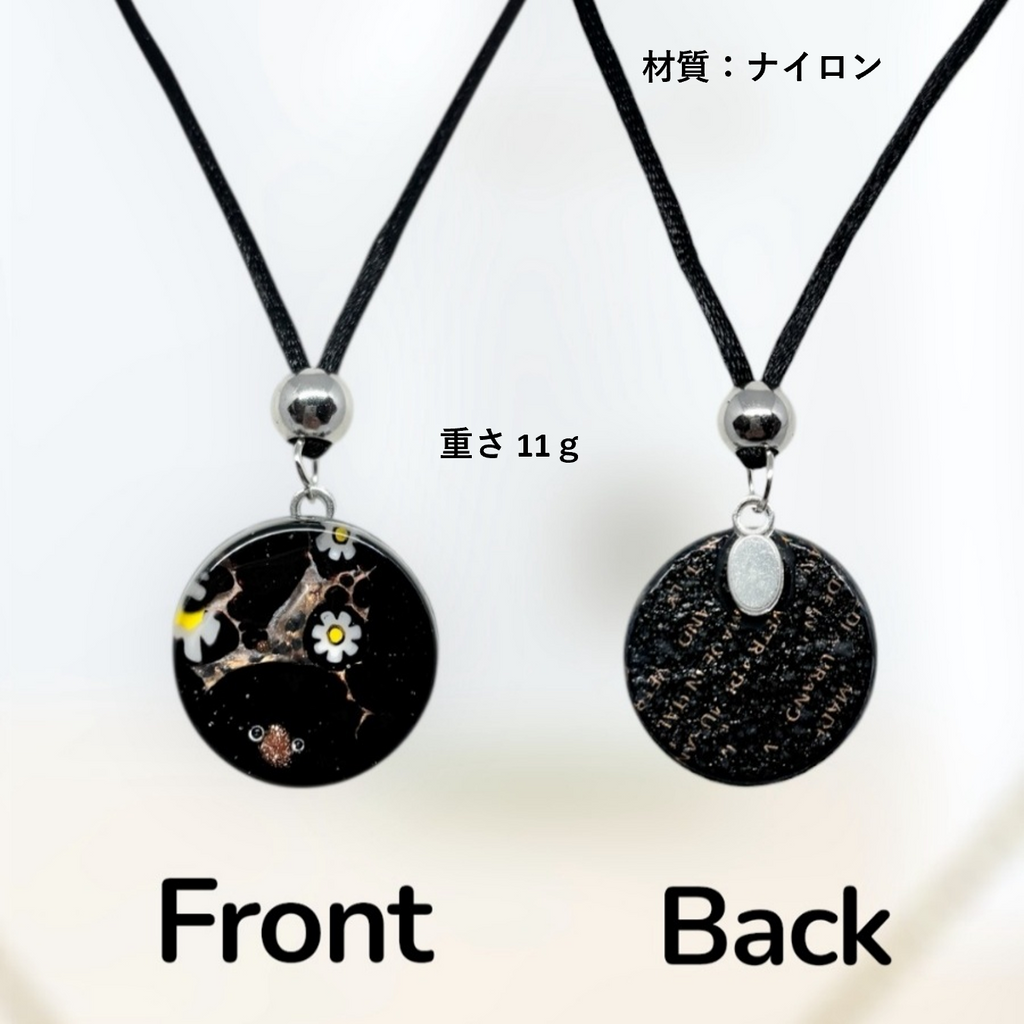 ベネチアンガラス ネックレス ピアスセット